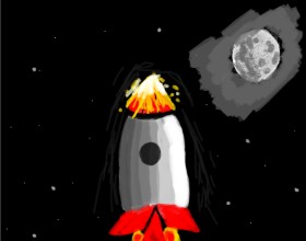 Data の 宇宙船 の絵