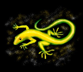 Dexl の トカゲ の絵