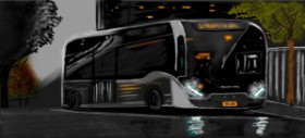 Çhåching の バス の絵