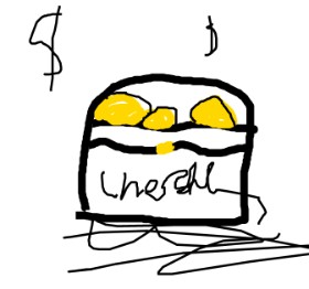 gibbo の 宝箱 の絵