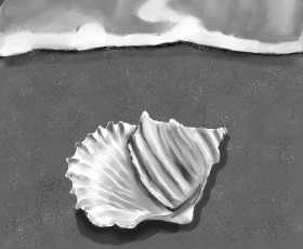 ImagineBastille の 貝殻 の絵