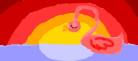 kikili の フラミンゴ の絵
