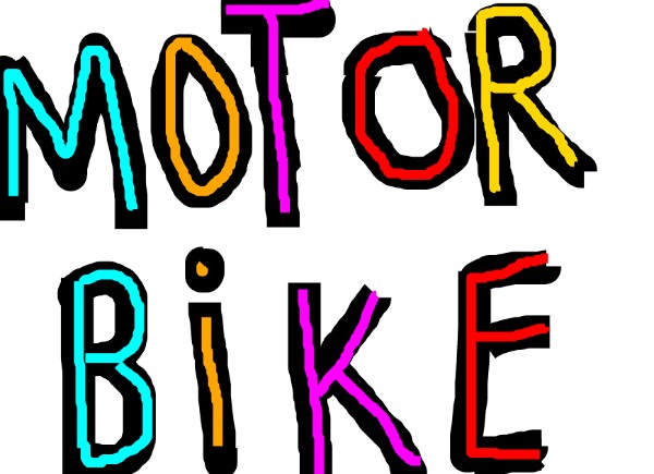 DOLPHINE の バイク の絵