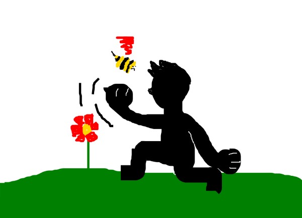 memes の 蜂 の絵