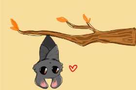 Рисунок на тему «Летучая мышь» — автор: Redd_Pandaii