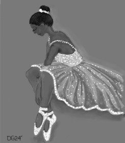 GreyhoundMama の バレリーナ の絵