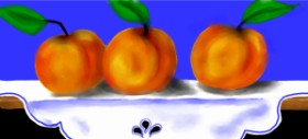 DebbyLee の 桃 の絵