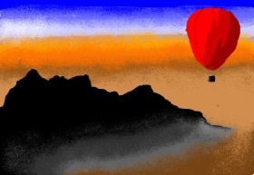 Jack536 の 熱気球 の絵