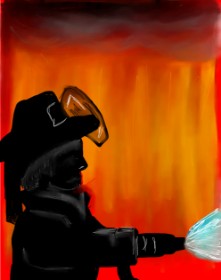 Bri の 消防士 の絵