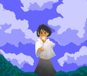 Igris の 花火 の絵