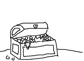 netko の 宝箱 の絵