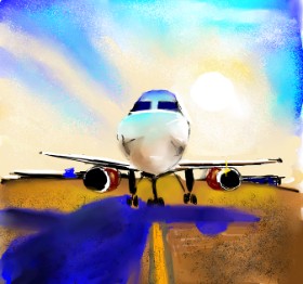 Clar の 飛行機 の絵