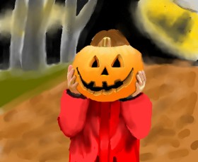 IThinkWereDoomed の かぼちゃ の絵