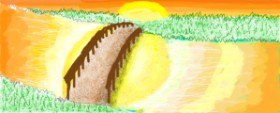 Рисунок на тему «Мост» — автор: coconut