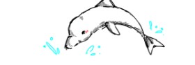 reem の イルカ の絵