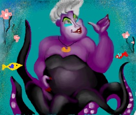Рисунок на тему «Осьминог» — автор: shelly