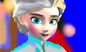 Edgar の エルサ（ディズニー） の絵