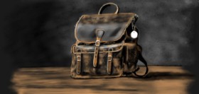 Rucksack-Zeichnung von Çhåching