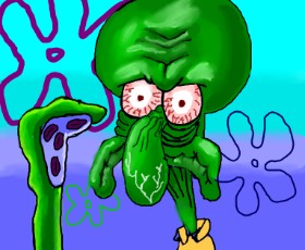 Drawing of Octopus by UmbrellaAcademy