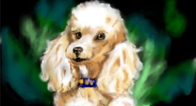 Niesha の プードル の絵