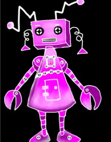 Robot - autor: Snowy