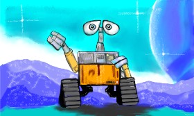Tim の ロボット の絵