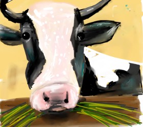 Ankita Sharma の 牛 の絵