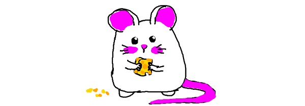 Maus-Zeichnung von Charlotte