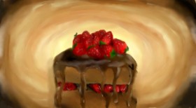 Unknown の 誕生日ケーキ の絵
