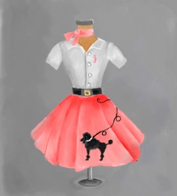 GreyhoundMama の スカート の絵