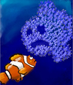 Рисунок на тему «Clownfish» — автор: 🌌Mom💕E🌌