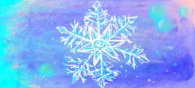 Radia の 雪の結晶 の絵