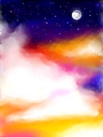 🌌Mom💕E🌌 の 雲 の絵