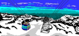meebo の ケーブルカー の絵