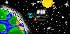 Apple の 宇宙船 の絵