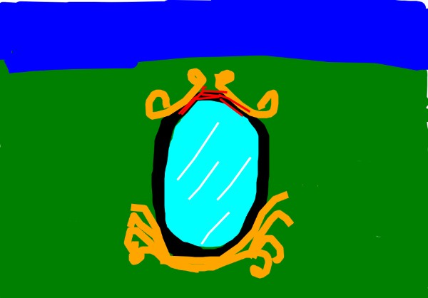 Zezaf の 鏡 の絵