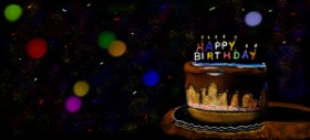 Çhåching の 誕生日ケーキ の絵