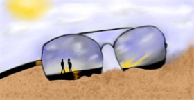Çhåching の サングラス の絵
