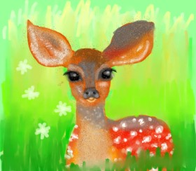 bingot の 鹿 の絵