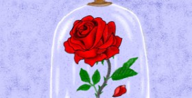 Рисунок на тему «Роза» — автор: InessA