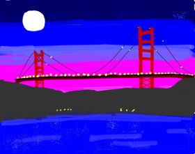 Рисунок на тему «Мост» — автор: MaRi