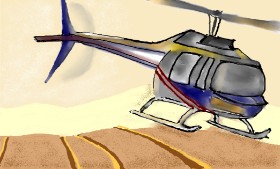 Helikopter - autor: Chipakey