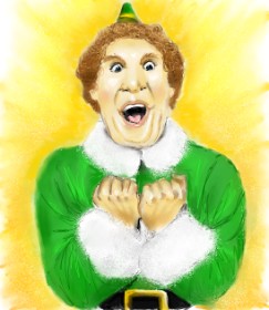 👽mint の クリスマスエルフ の絵