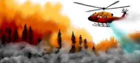 Helikopter - autor: Annie