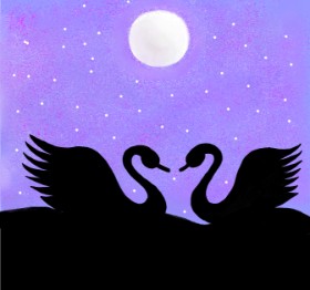 Rahi の 白鳥 の絵