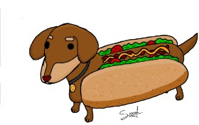 saul_23 の ホットドッグ の絵