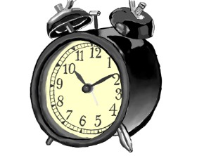 Drawing of Alarm clock by IThinkWereDoomed