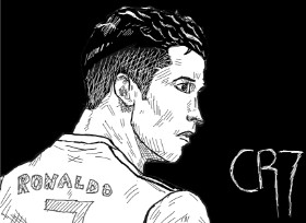 Ep の Cristiano Ronaldo の絵