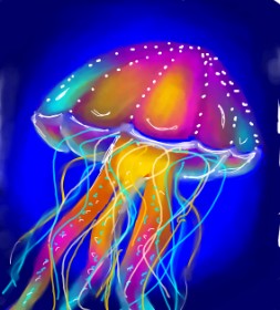 Рисунок на тему «Медуза» — автор: Bri
