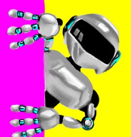 ⋆su⋆vinci彡 の ロボット の絵